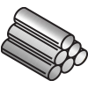 tube stainless steel icon